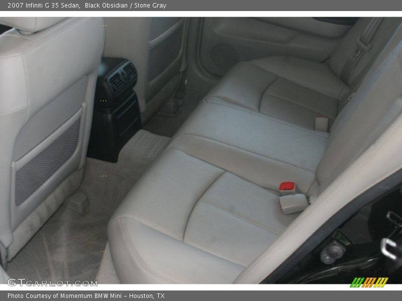 Black Obsidian / Stone Gray 2007 Infiniti G 35 Sedan