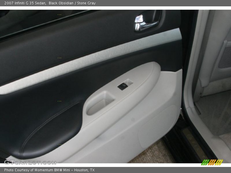 Black Obsidian / Stone Gray 2007 Infiniti G 35 Sedan
