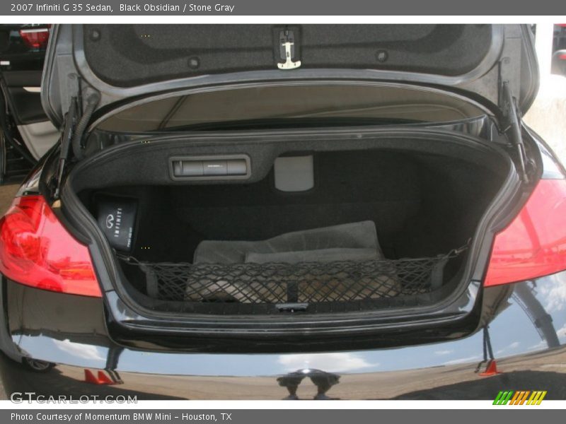 Black Obsidian / Stone Gray 2007 Infiniti G 35 Sedan