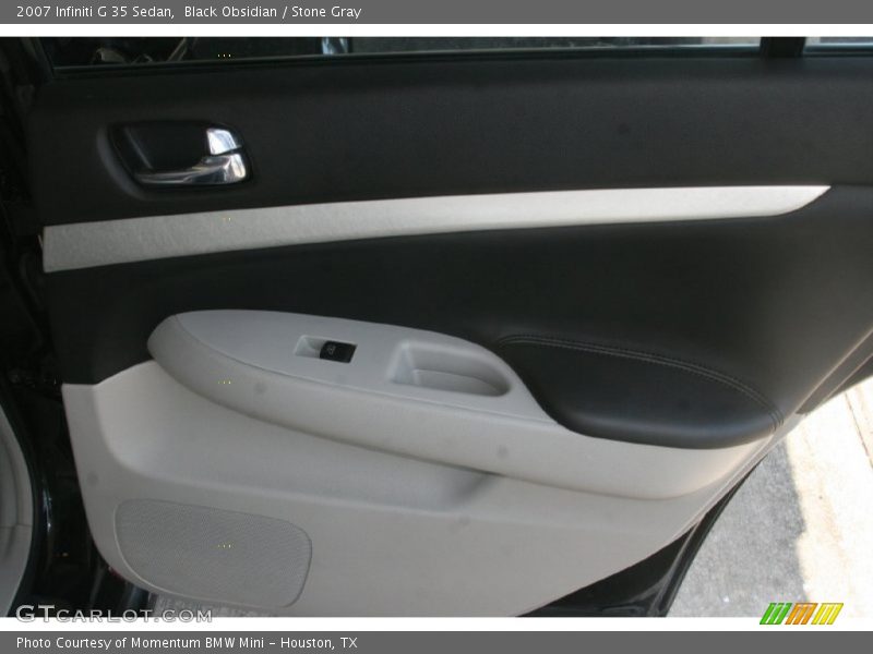Black Obsidian / Stone Gray 2007 Infiniti G 35 Sedan