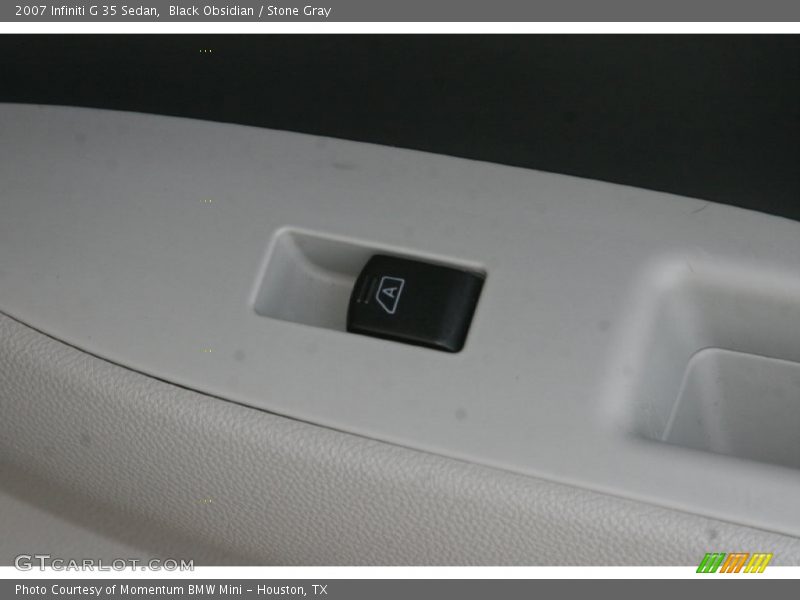 Black Obsidian / Stone Gray 2007 Infiniti G 35 Sedan
