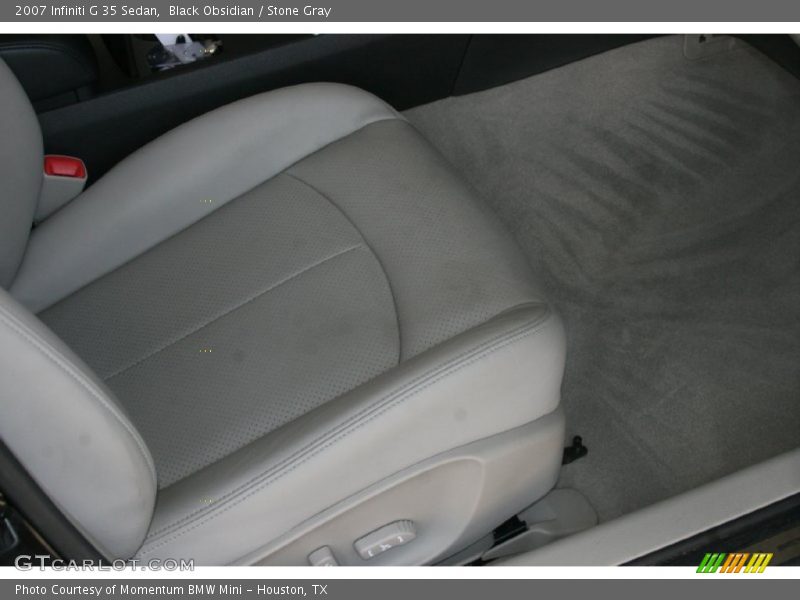 Black Obsidian / Stone Gray 2007 Infiniti G 35 Sedan
