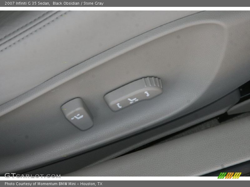 Black Obsidian / Stone Gray 2007 Infiniti G 35 Sedan