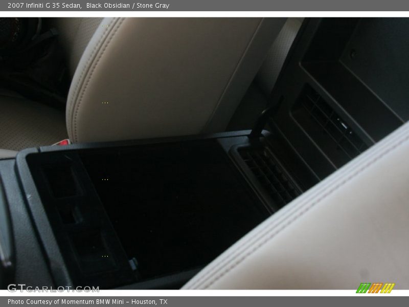 Black Obsidian / Stone Gray 2007 Infiniti G 35 Sedan