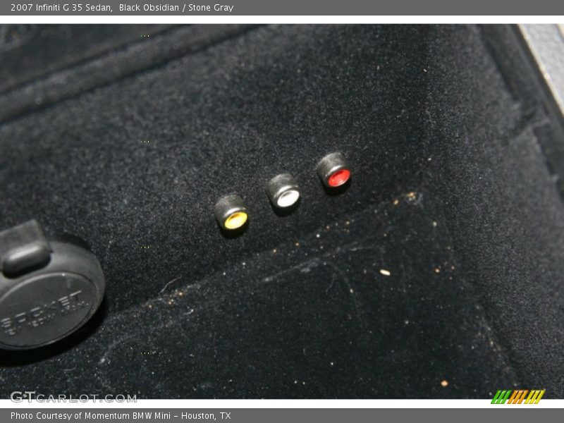 Black Obsidian / Stone Gray 2007 Infiniti G 35 Sedan