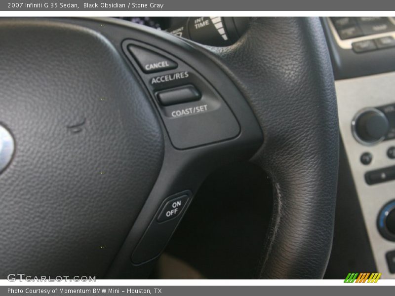 Black Obsidian / Stone Gray 2007 Infiniti G 35 Sedan