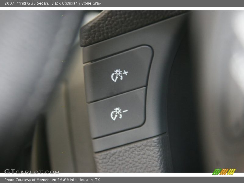 Black Obsidian / Stone Gray 2007 Infiniti G 35 Sedan