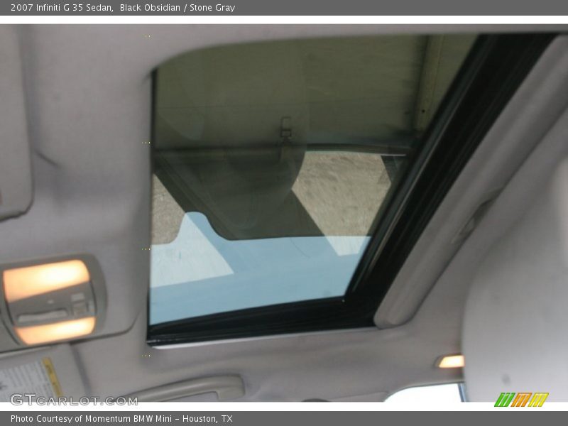 Black Obsidian / Stone Gray 2007 Infiniti G 35 Sedan