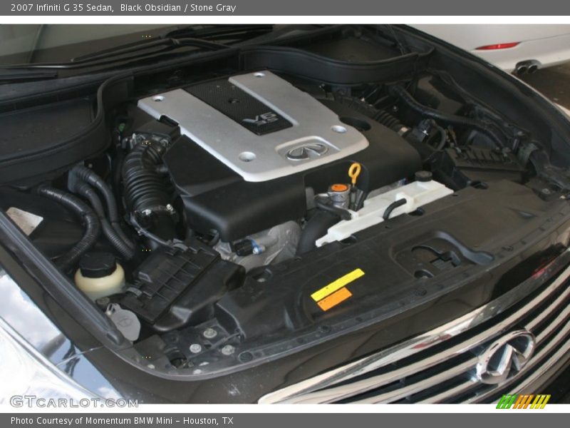 Black Obsidian / Stone Gray 2007 Infiniti G 35 Sedan