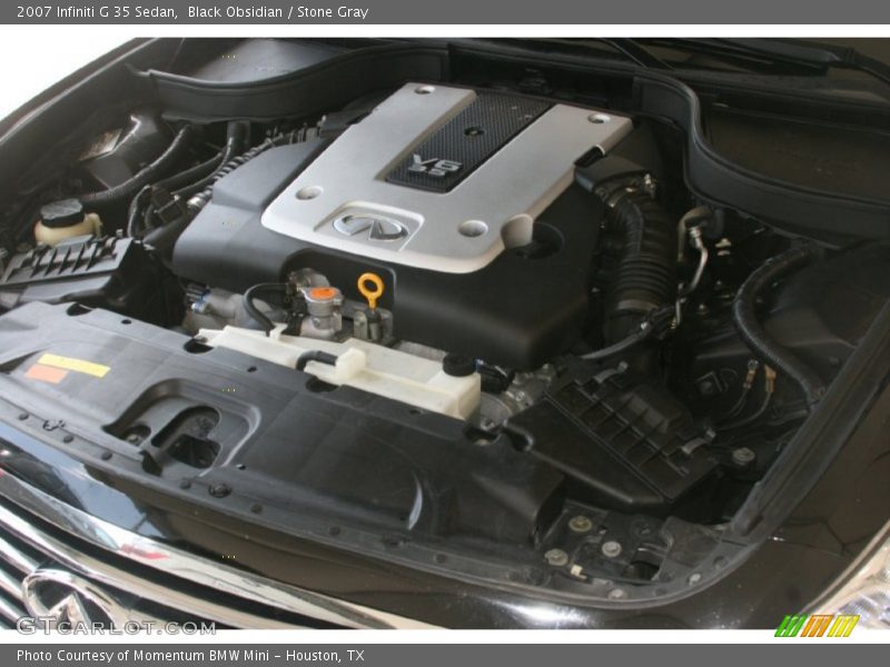 Black Obsidian / Stone Gray 2007 Infiniti G 35 Sedan