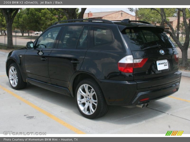 Jet Black / Black 2009 BMW X3 xDrive30i