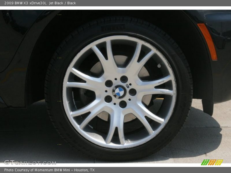 Jet Black / Black 2009 BMW X3 xDrive30i