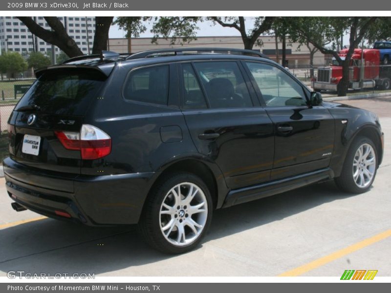 Jet Black / Black 2009 BMW X3 xDrive30i