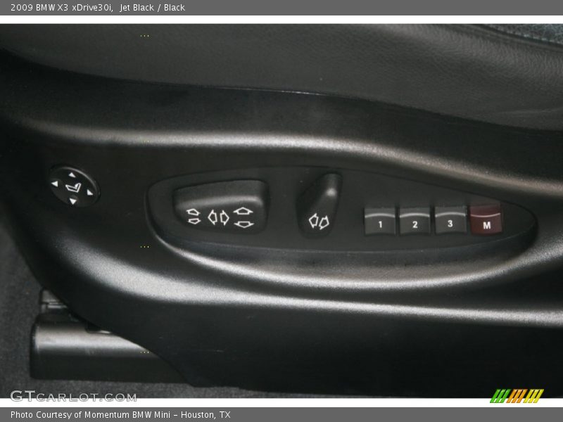 Jet Black / Black 2009 BMW X3 xDrive30i