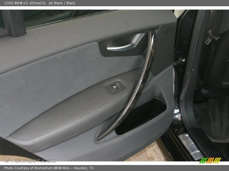 Jet Black / Black 2009 BMW X3 xDrive30i