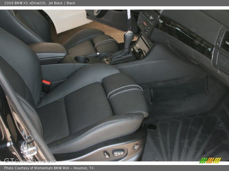 Jet Black / Black 2009 BMW X3 xDrive30i