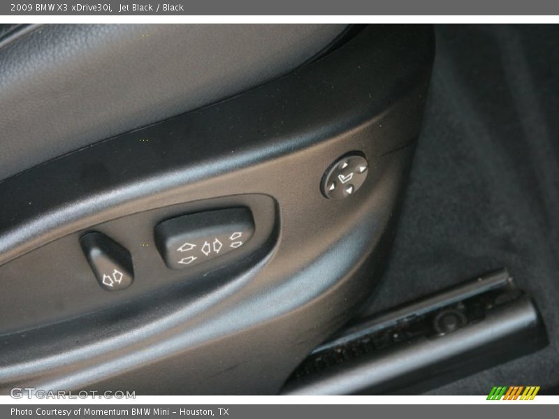 Jet Black / Black 2009 BMW X3 xDrive30i