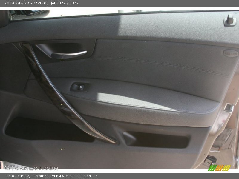 Jet Black / Black 2009 BMW X3 xDrive30i