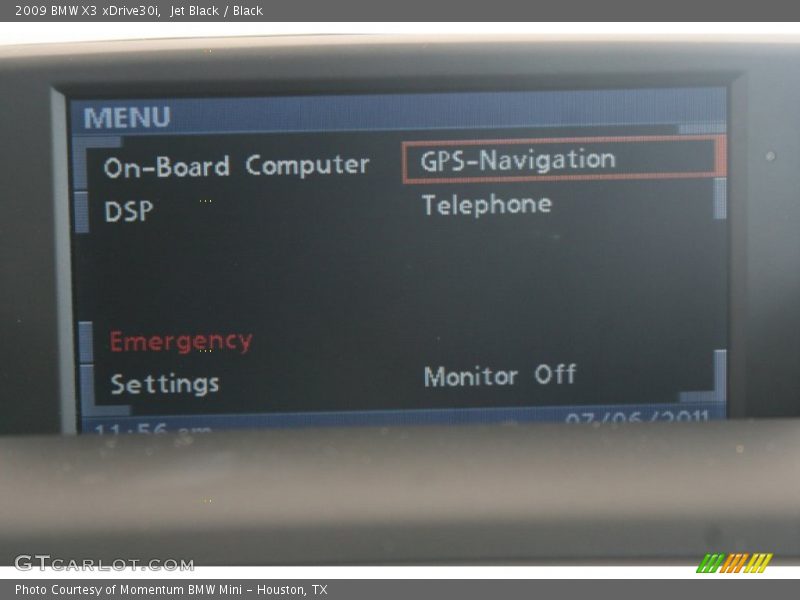 Jet Black / Black 2009 BMW X3 xDrive30i