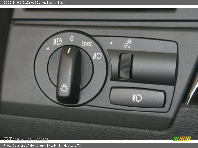 Jet Black / Black 2009 BMW X3 xDrive30i