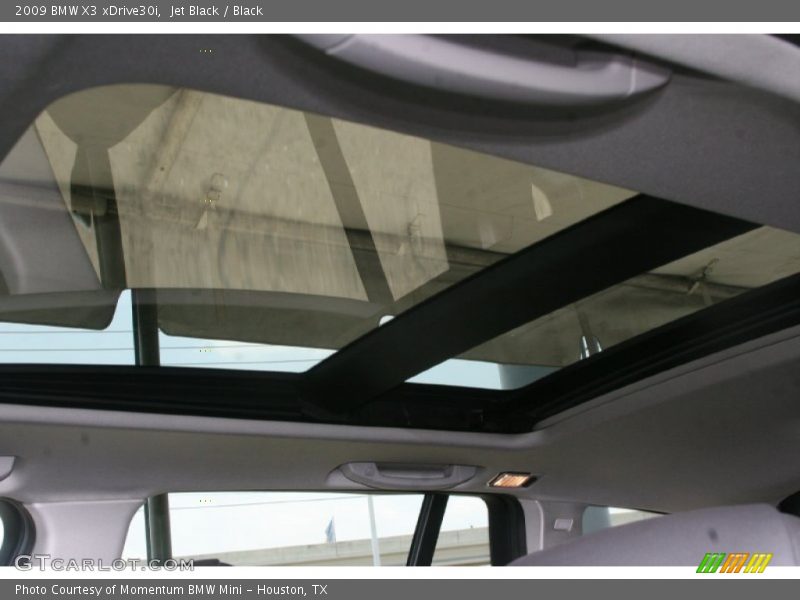 Jet Black / Black 2009 BMW X3 xDrive30i
