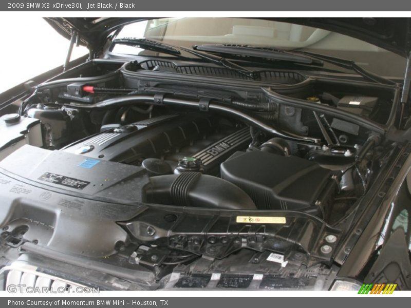 Jet Black / Black 2009 BMW X3 xDrive30i