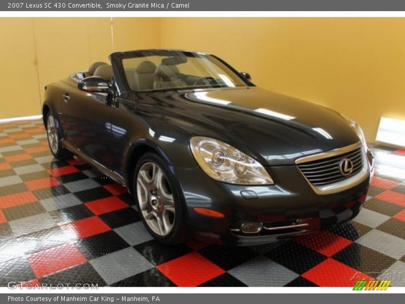 Smoky Granite Mica / Camel 2007 Lexus SC 430 Convertible