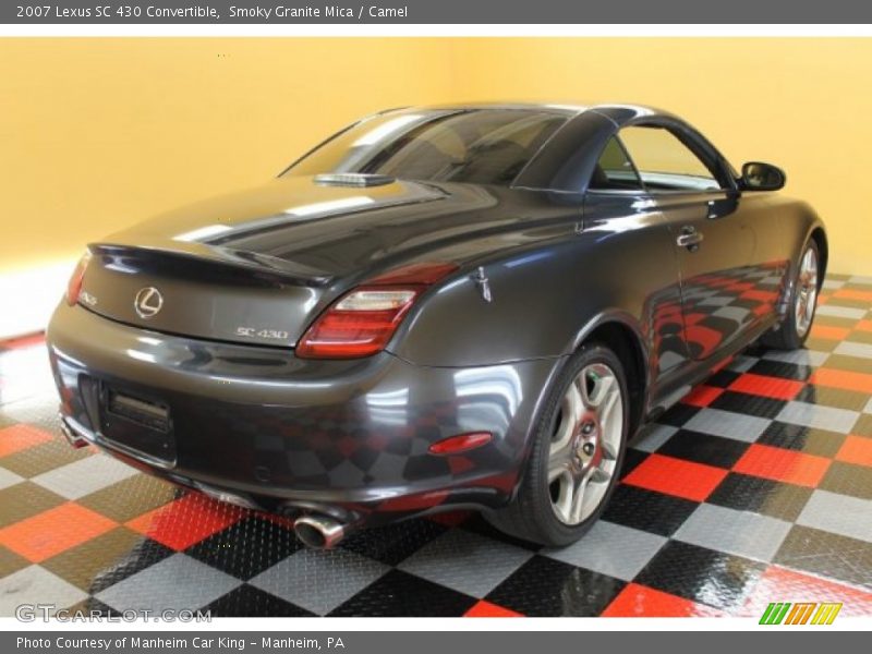 Smoky Granite Mica / Camel 2007 Lexus SC 430 Convertible