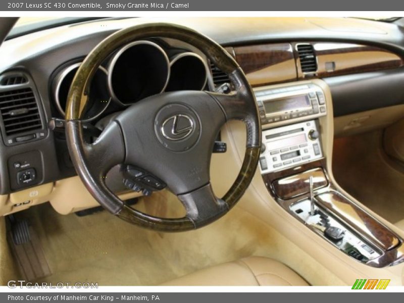Smoky Granite Mica / Camel 2007 Lexus SC 430 Convertible