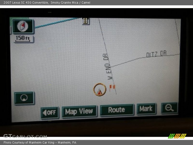 Smoky Granite Mica / Camel 2007 Lexus SC 430 Convertible