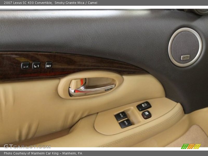 Smoky Granite Mica / Camel 2007 Lexus SC 430 Convertible