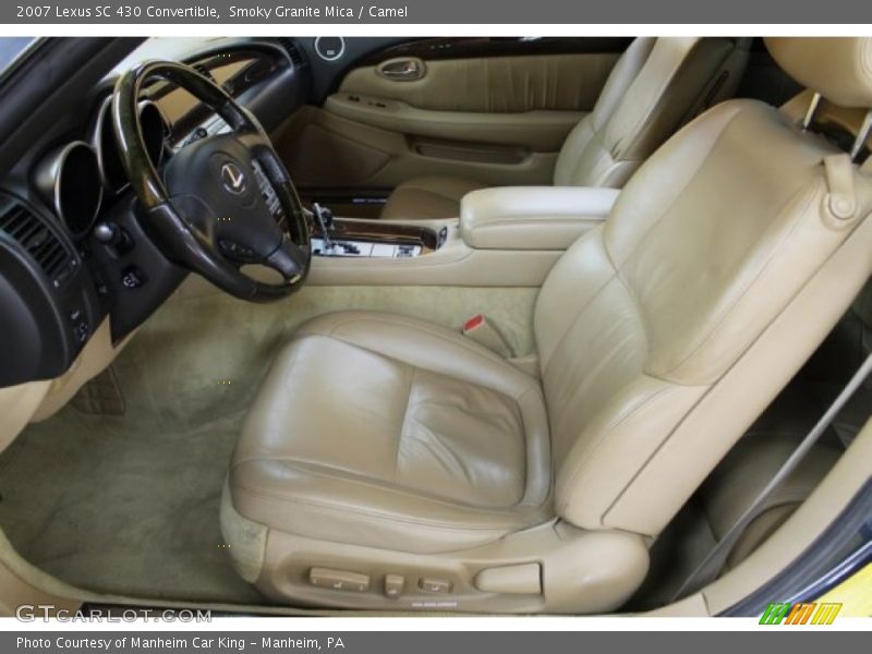 Smoky Granite Mica / Camel 2007 Lexus SC 430 Convertible