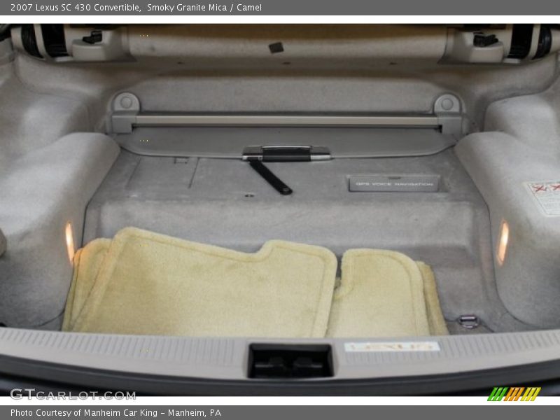 Smoky Granite Mica / Camel 2007 Lexus SC 430 Convertible