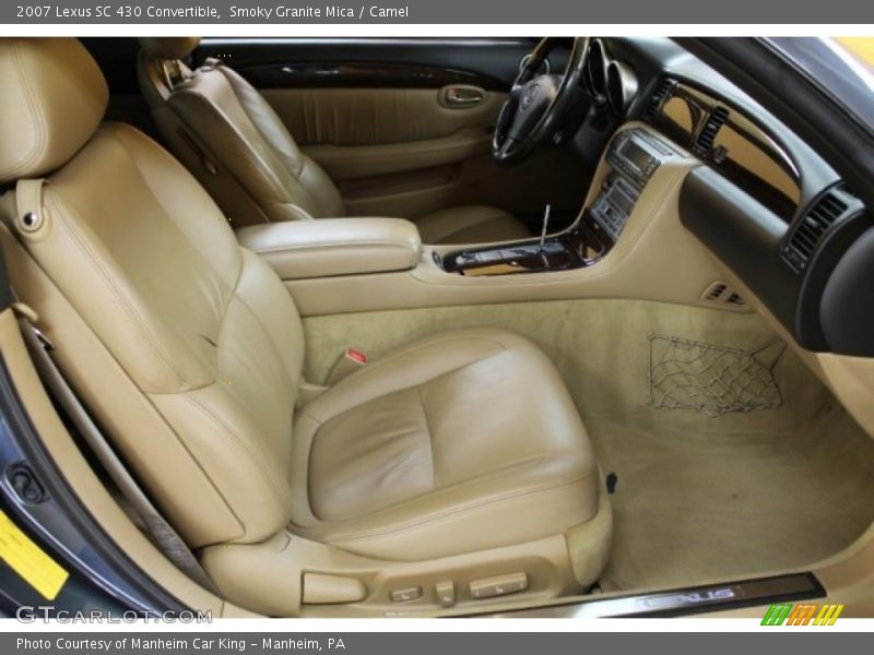 Smoky Granite Mica / Camel 2007 Lexus SC 430 Convertible