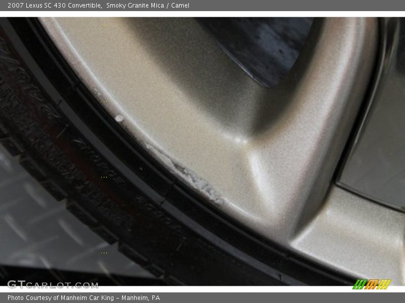 Smoky Granite Mica / Camel 2007 Lexus SC 430 Convertible