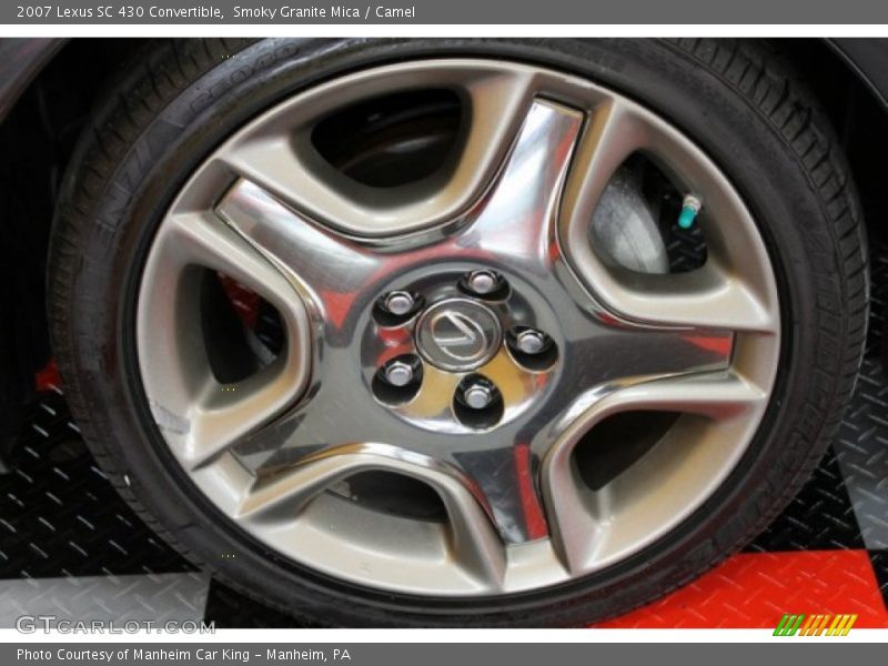 Smoky Granite Mica / Camel 2007 Lexus SC 430 Convertible