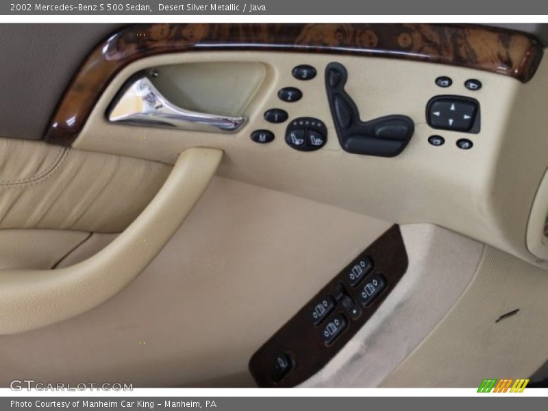 Desert Silver Metallic / Java 2002 Mercedes-Benz S 500 Sedan