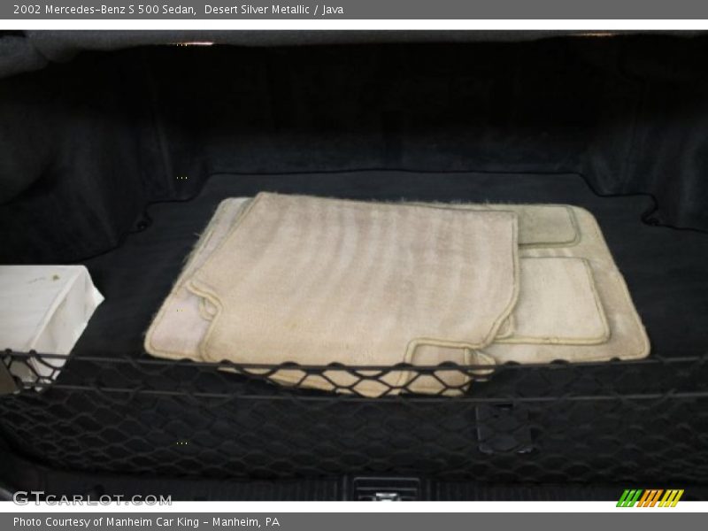 Desert Silver Metallic / Java 2002 Mercedes-Benz S 500 Sedan