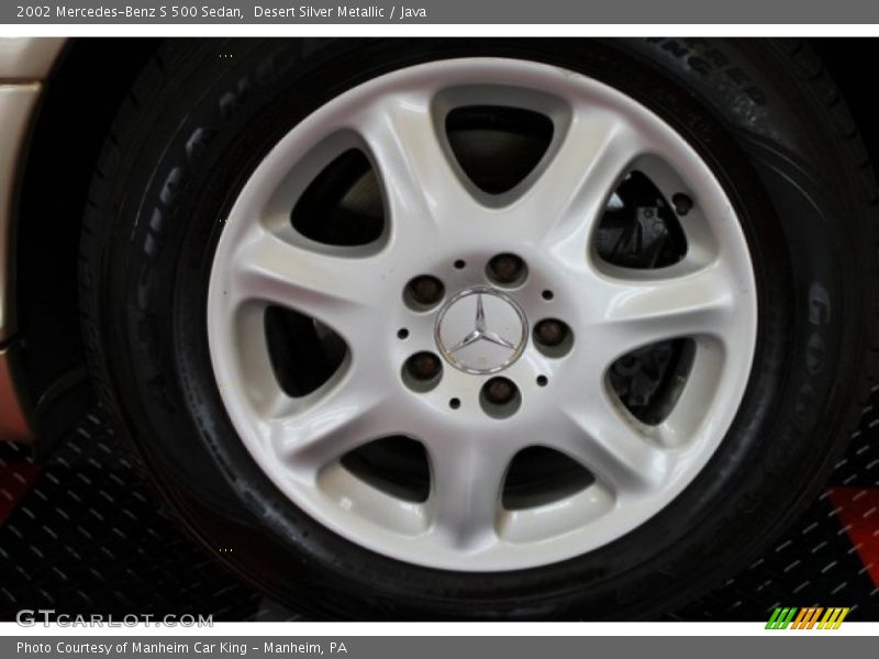 Desert Silver Metallic / Java 2002 Mercedes-Benz S 500 Sedan