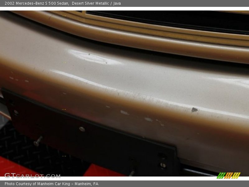 Desert Silver Metallic / Java 2002 Mercedes-Benz S 500 Sedan