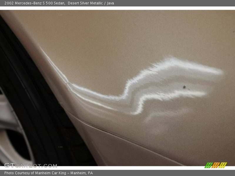 Desert Silver Metallic / Java 2002 Mercedes-Benz S 500 Sedan