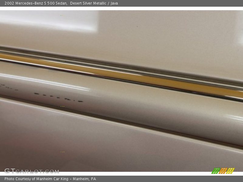Desert Silver Metallic / Java 2002 Mercedes-Benz S 500 Sedan