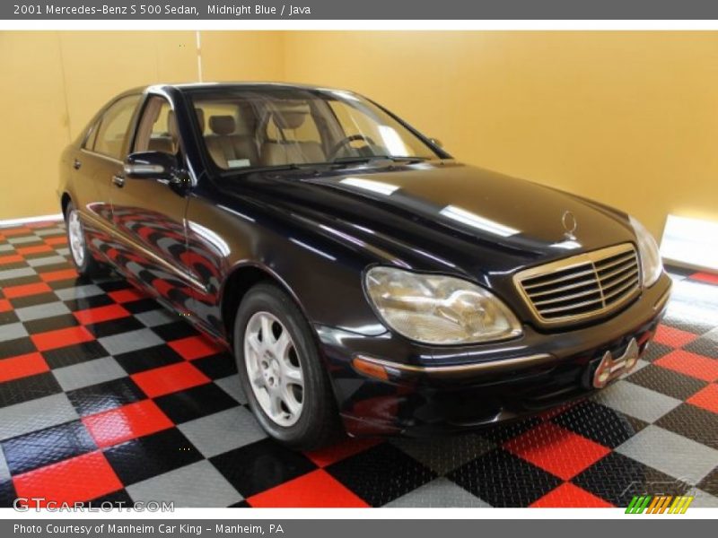 Midnight Blue / Java 2001 Mercedes-Benz S 500 Sedan