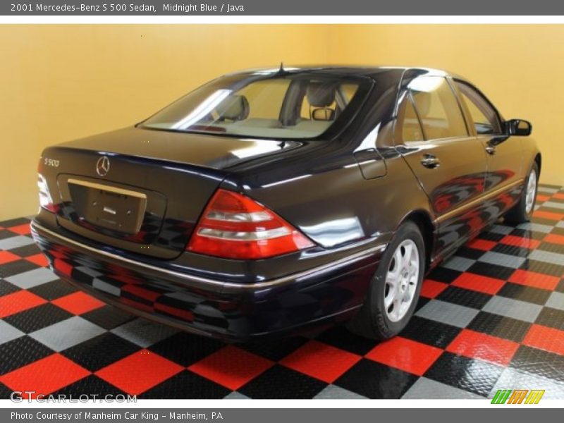 Midnight Blue / Java 2001 Mercedes-Benz S 500 Sedan