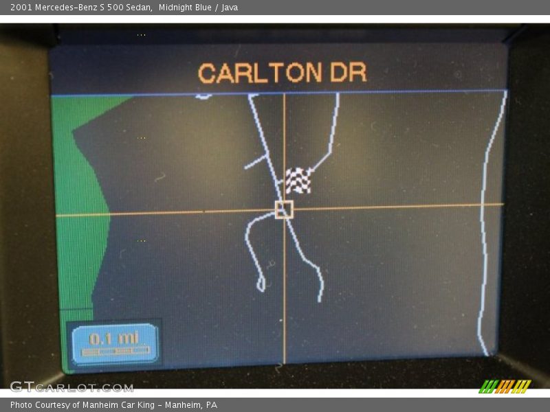 Midnight Blue / Java 2001 Mercedes-Benz S 500 Sedan