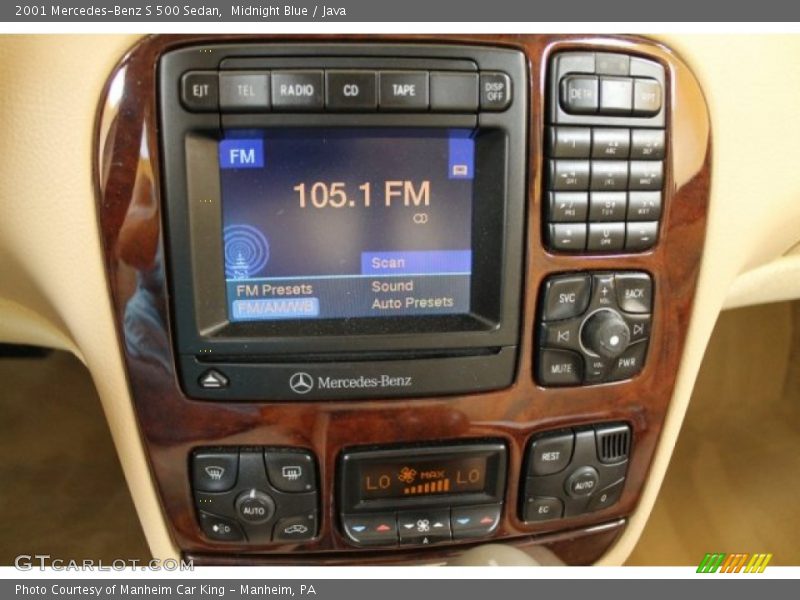 Midnight Blue / Java 2001 Mercedes-Benz S 500 Sedan