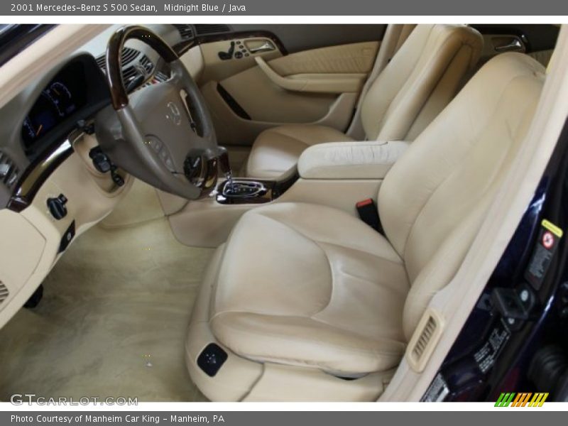 Midnight Blue / Java 2001 Mercedes-Benz S 500 Sedan
