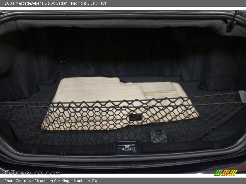 Midnight Blue / Java 2001 Mercedes-Benz S 500 Sedan