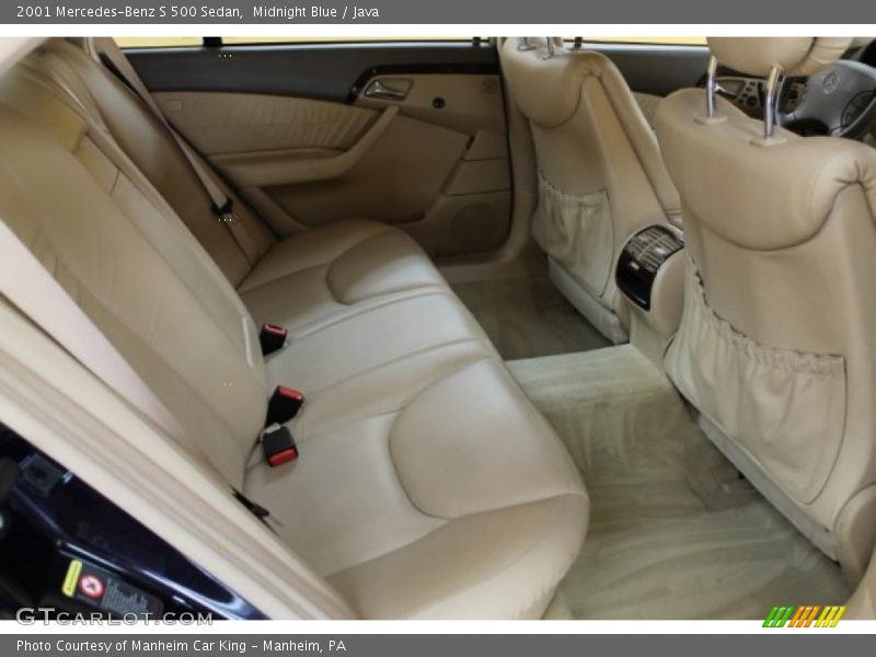 Midnight Blue / Java 2001 Mercedes-Benz S 500 Sedan