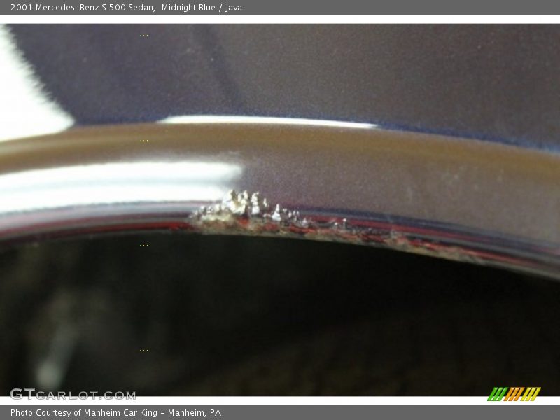 Midnight Blue / Java 2001 Mercedes-Benz S 500 Sedan